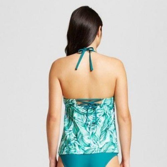 New Mossimo Swim Jungle Green Tankini - Main Image